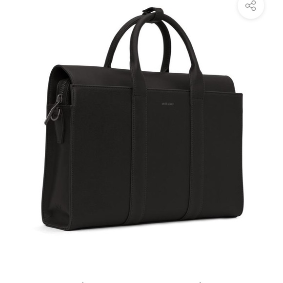 Matt & Nat Handbags - Matt and Nat Parallel Satchel briefcase laptop bag